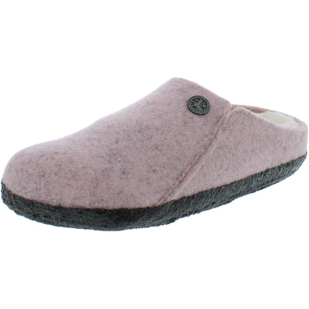 Birkenstock Zermatt Shearling Slippers Soft Pink Wool Women's 11 Men's 9 L11 M9